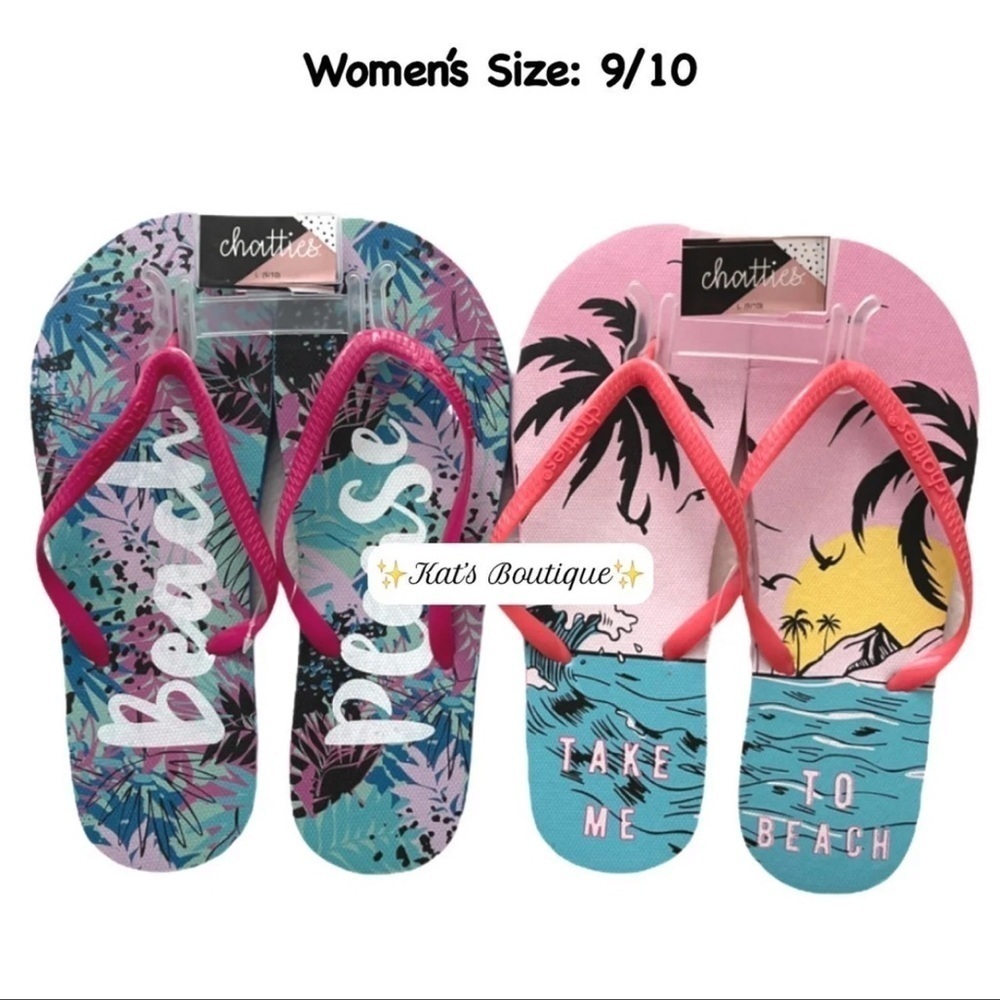 Chatties Women's (2) Flip-Flop, 9/10